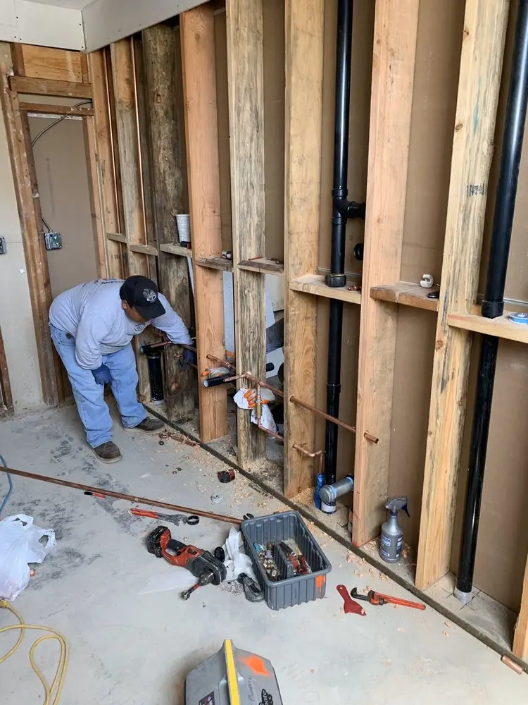 Commercial rough-in plumbing for Gas Line Repair in Capitol View